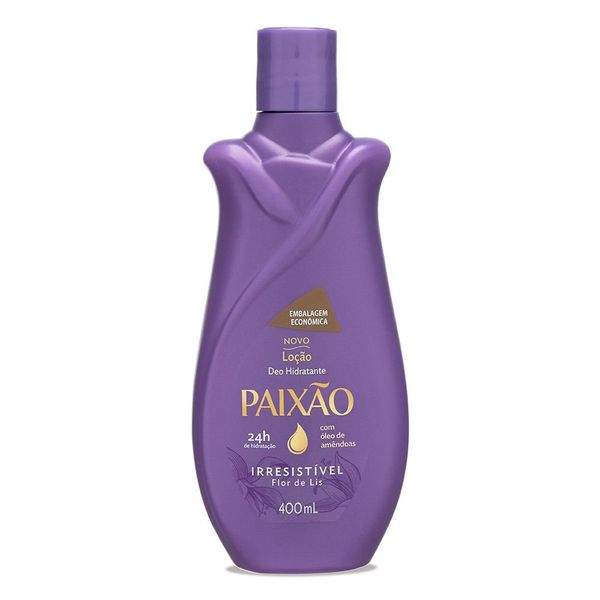 Hidratante Desodorante Corporal Paixão Irresistível 400ml Paixao Hidratante Paixao Irresistivel 400Ml - Paixao