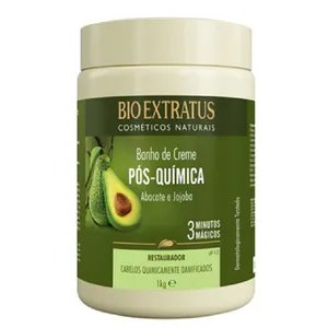 Creme de Tratamento Capilar Bio Extratus Pós-Química Abacate e Jojoba 1Kg