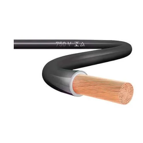 Cabo Elétrico Top Cables 1,5mm Preto Peça Com 10 Metros (MP)
