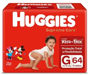 HUGGIES FR.SUPREME CARE HIPER G C/64