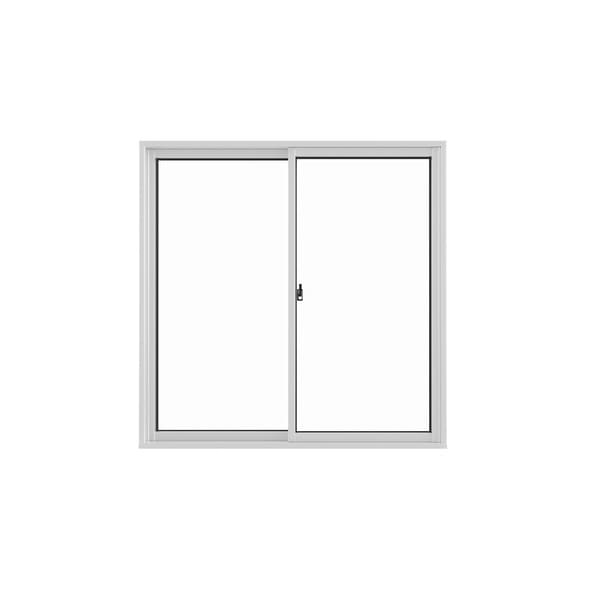 Janela de Correr 2 Folhas sem Grade Alumínio Branco Esquadritop Janela de Correr 2 folhas sem Grade Alumínio Branco 120x120cm