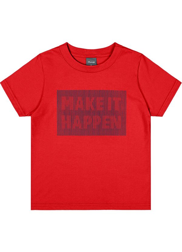 Camiseta em malha infantil menino Mundi - 14