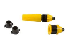 Esguicho Luxo para Mangueira Plasbohn Preto/Amarelo