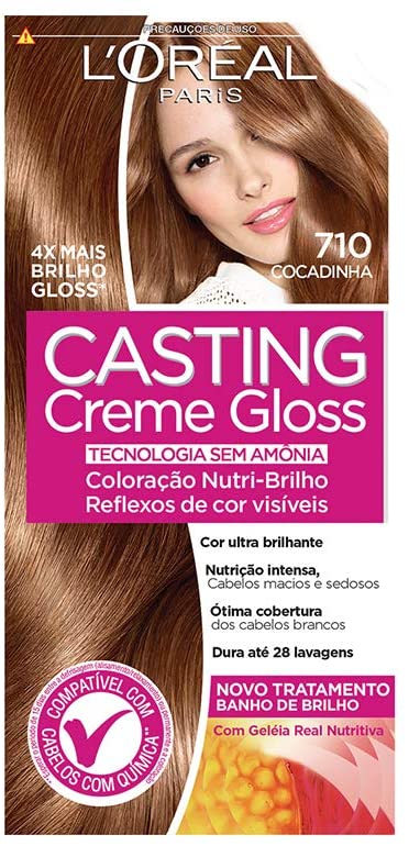 Tintura L'Oréal Paris Casting Creme Gloss 710 Cocadinha