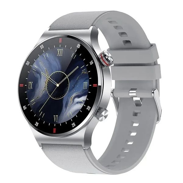 Relógio Inteligente Impermeável para Homens Bluetooth Branco