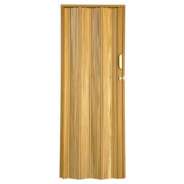 Porta Sanfonada 2541 de Abertura Deslizante em PVC 210x62cm para Divisória Cerejeira Bariri PVC Porta Sanfonada 2541 em PVC 210x62cm para Closets Cerejeira Bariri PVC