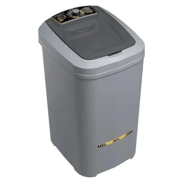 Tanquinho Newmaq Plus 20,5kg Semiautomática 9 Programas Função Eco Cinza 220V Tanquinho Newmaq Plus 20,5kg Semiautomática 9 Programas Cinza 220V