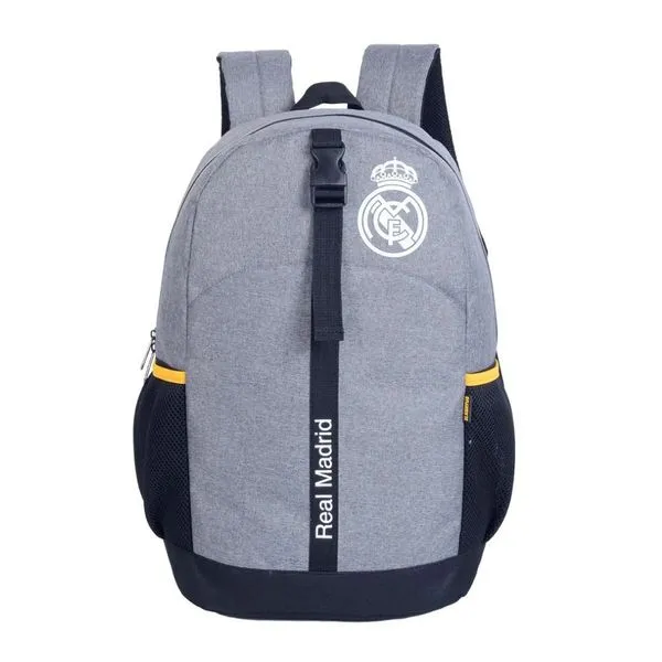 Mochila Esportiva Real Madrid Xeryus 19 Litros Cinza Preto 14372 (MP)
