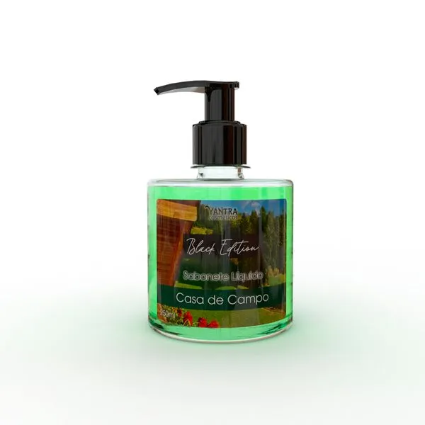 Sabonete Líquido Black Edition Casa de Campo 250ml 1900000301 - Yantra Cosméticos