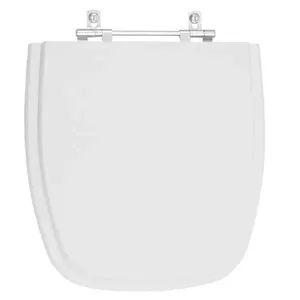 Tampa De Vaso City Cinza Prata (cinza Claro) Para Bacia Celite