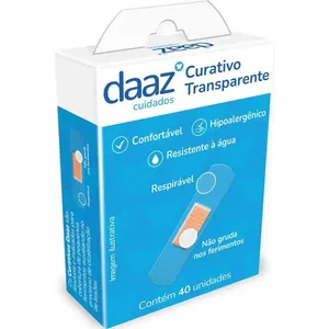 Curativo Transparente Daaz 40 Unidades