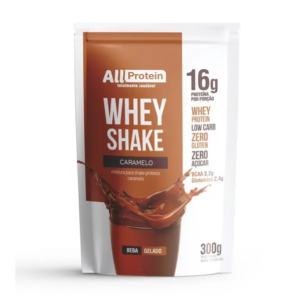 Whey Shake Caramelo All Protein 300g
