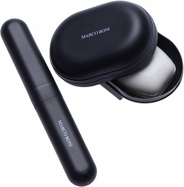 Kit com 1 Saboneteira e 1 Porta Escova Dental 865