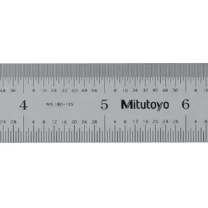 Escala de Aço Inox 300mm Rígida - Mitutoyo