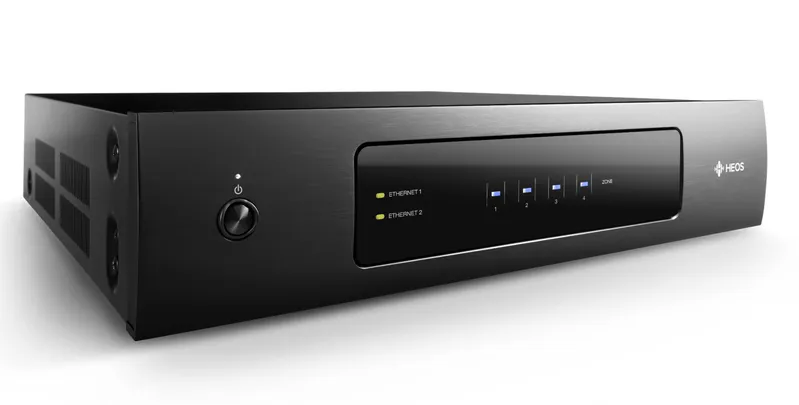 Denon HEOS Drive HS2 - Amplificador Multiroom de 8 Canais e 4 Zonas 220v