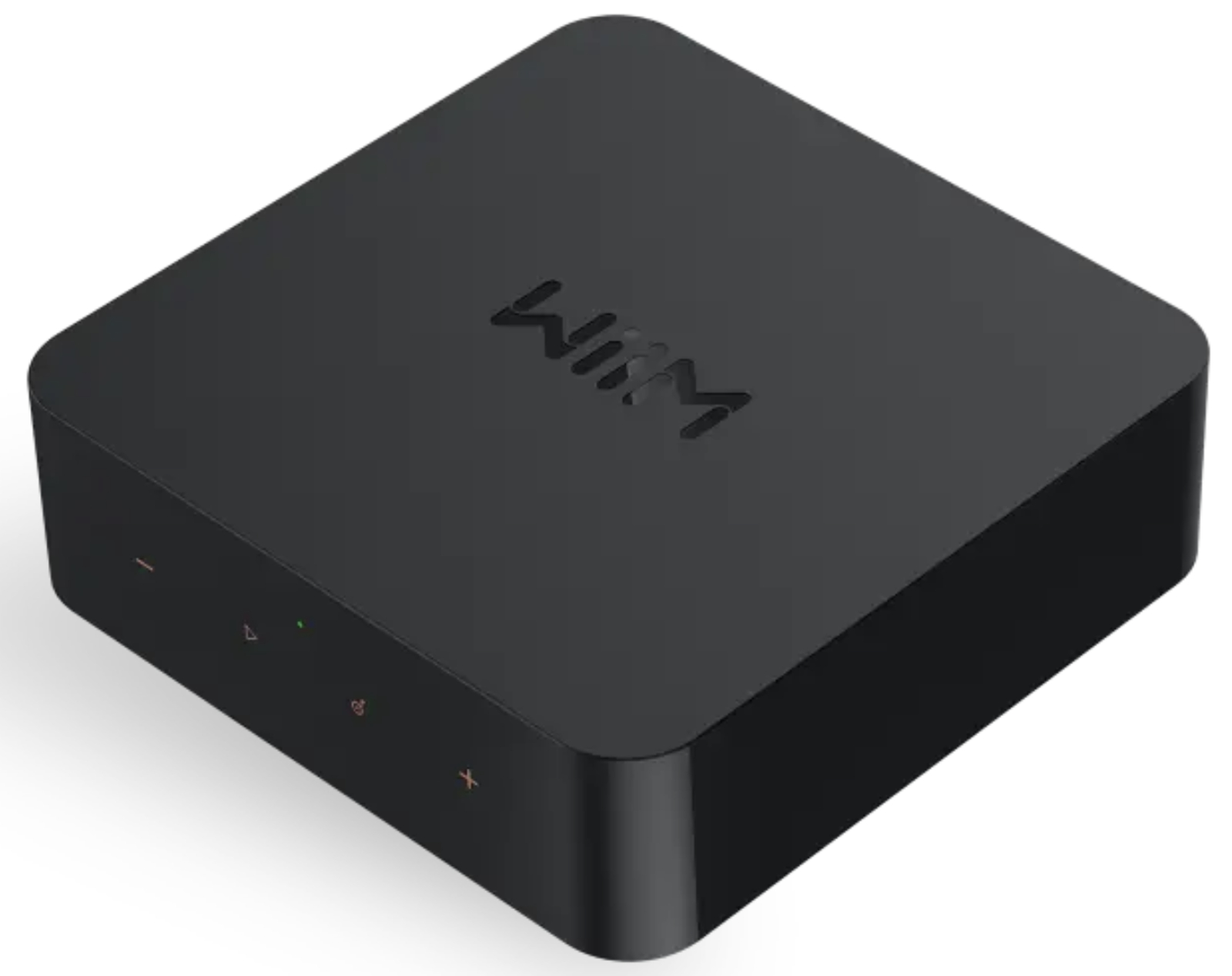 WiiM Pro Plus Receptor de Áudio Streaming Hi-Res com DAC Integrado 192kHz/24-bit Wi-Fi Bluetooth AirPlay 2 - Preto