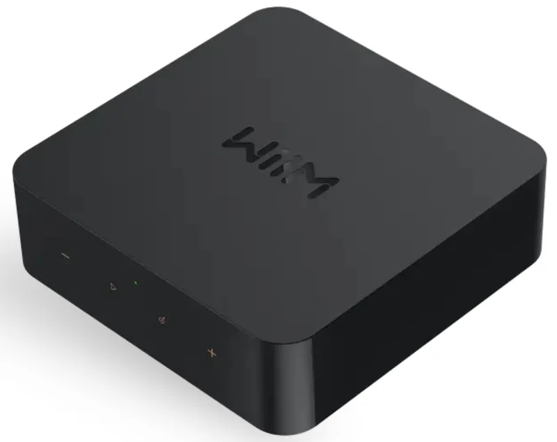 WiiM Pro Plus Receptor de Áudio Streaming Hi-Res com DAC Integrado 192kHz/24-bit Wi-Fi Bluetooth AirPlay 2 - Preto