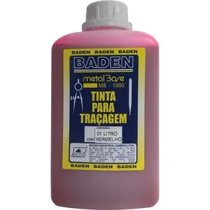 Tinta para traçagem vermelha MB1000 1 litro BADEN