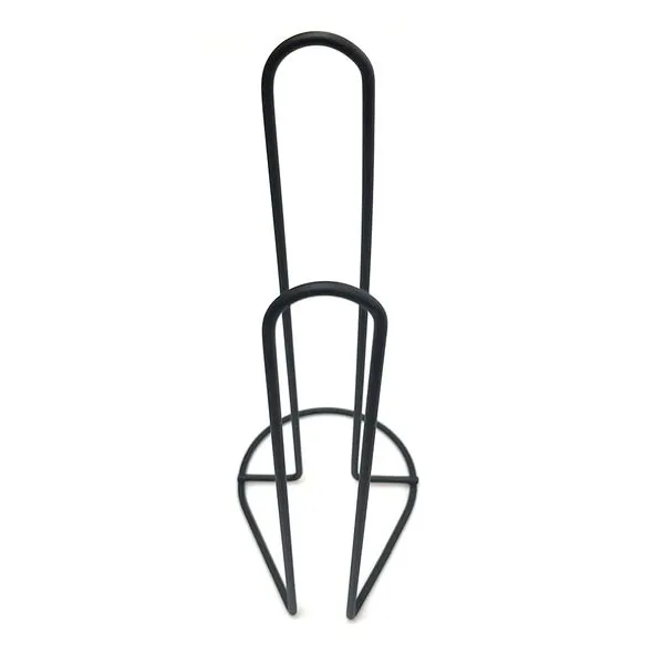 Organizador de Rolo Vertical Luxo Cromado Black 28x11x14,5cm 16379 - Passerini