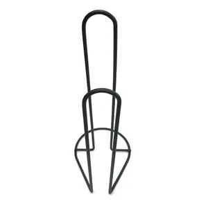 Organizador de Rolo Vertical Luxo Cromado Black 28x11x14,5cm 16379 - Passerini