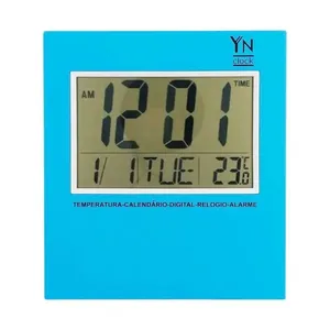 Relógio Yn Clock De Mesa/Parede Digital 26x23cm Sortido (MP)