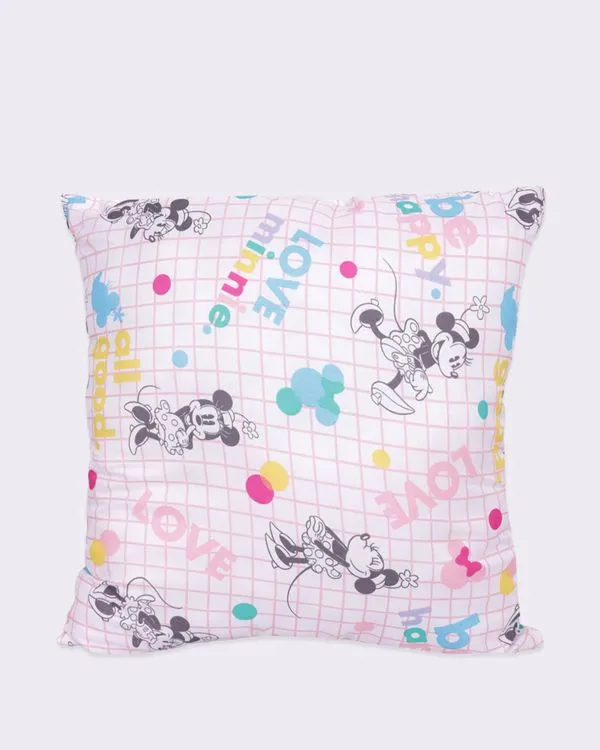 Almofada Infantil 40cmx40cm Disney Minnie Rosa UN