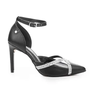 Scarpin Tanara Preto Com Brilhos 37