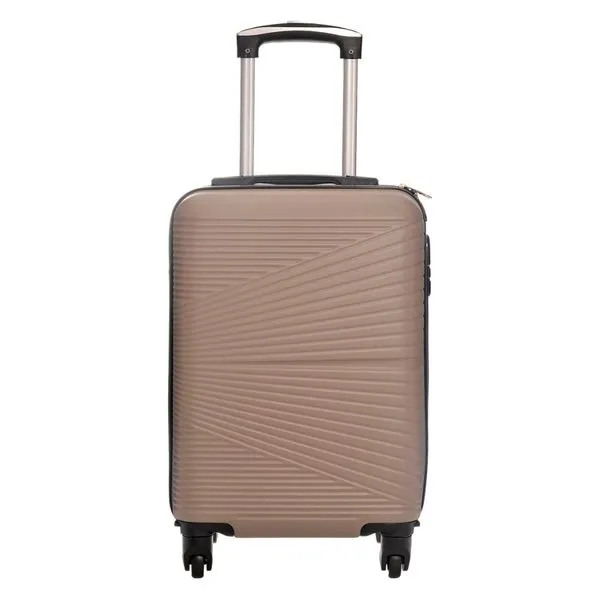 Mala de Viagem Bordo 20" Abs 10kg Bege BPM75033 - Sunway