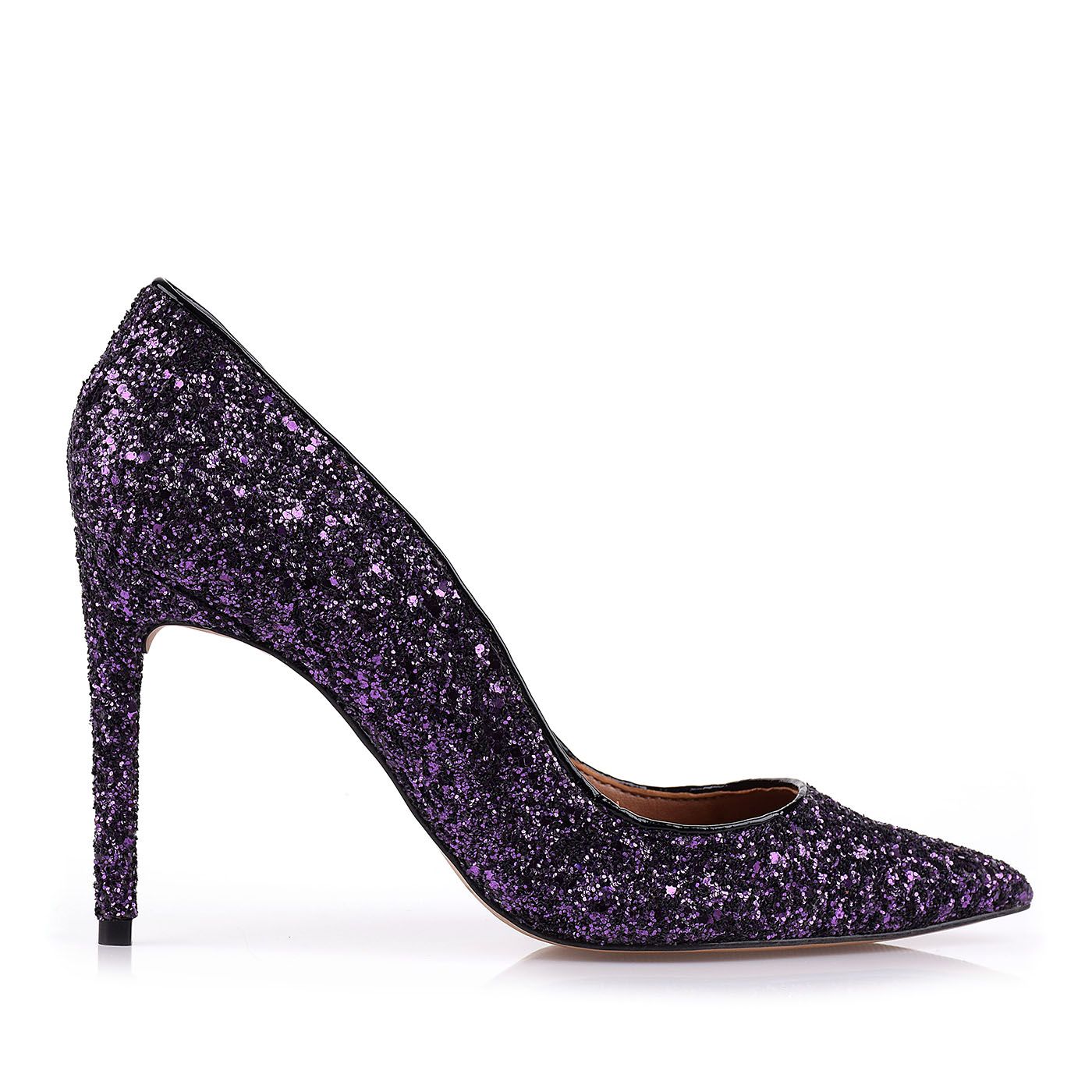 Scarpin Salto Alto Glamour Berry