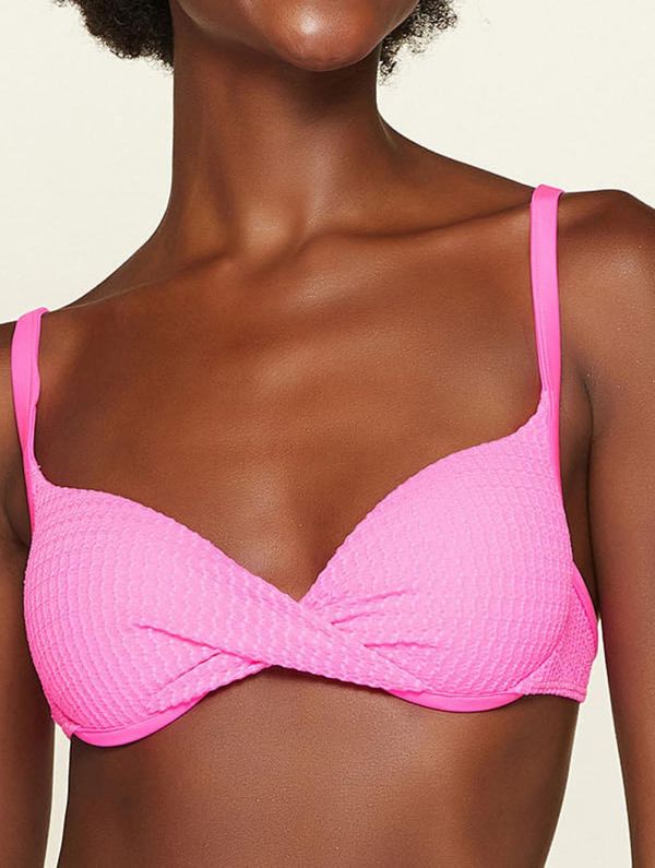Top Meia Taça Lisos Embu PINK FLUOR P