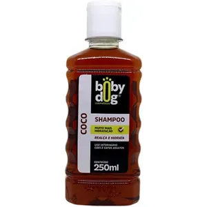 Shampoo Para Cães E Gatos Adultos Boby Dog Coco 250ML (MP)