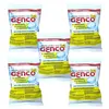 Kit 05 Pastilha Tablete Genco Cloro Multi Ação 200g Piscina