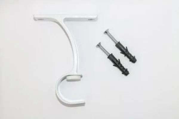 Suporte Para Varão de Cortina Siena Branco Devictor 28mm