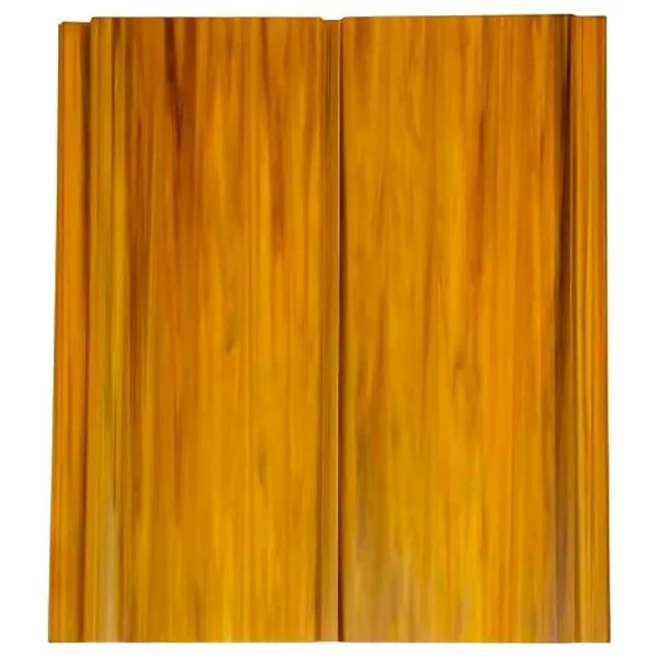 Forro PVC Canelado 6m 8mm Peça 1,2m² Cerejeira Rajado - Plasmeg (MP)