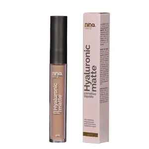 Corretivo Líquido Nina Makeup Hyaluronic Matte Cor 01 CORRETIVO LIQ NINA MAKEUP HYALURONIC MAT