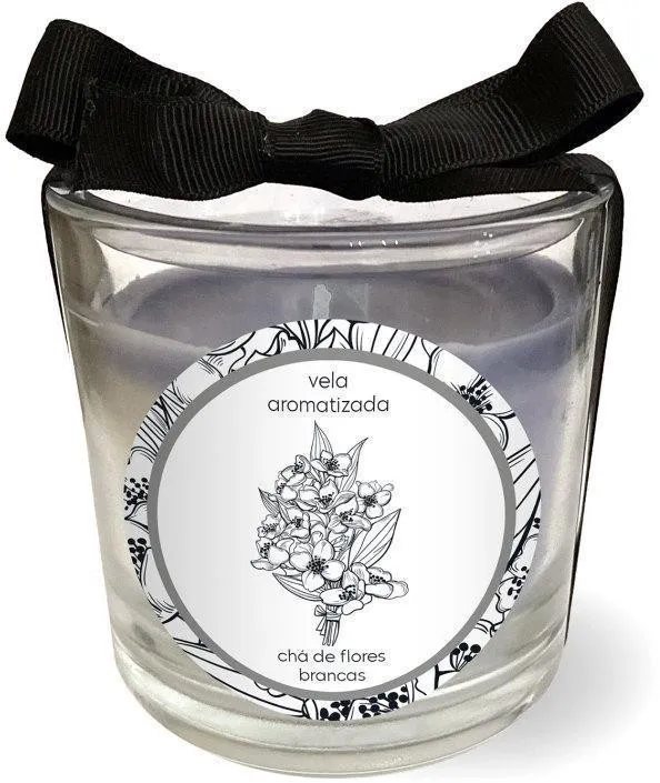 Vela Aromática Chá De Flores Brancas 180g