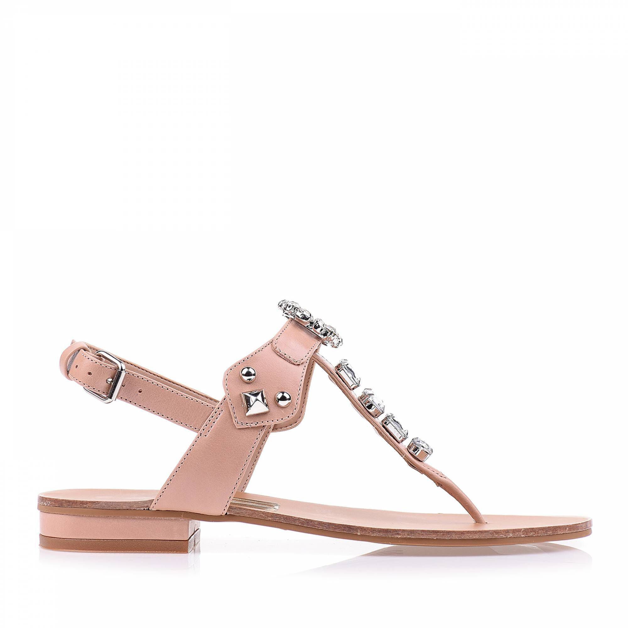 Flat Couro Nude