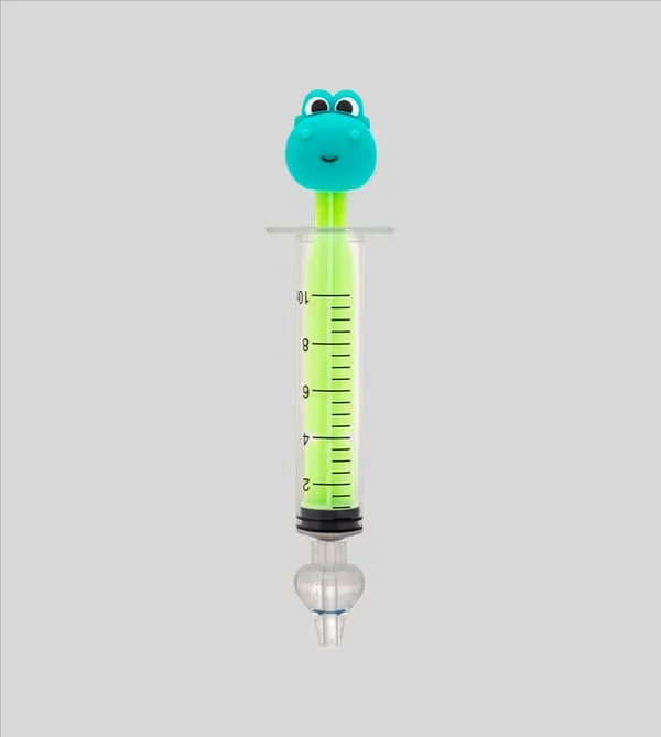 Seringa para Lavagem Nasal - Dino Verde Verde