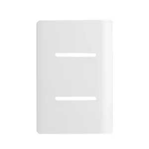 Placa 4x2 para 2 Interruptores Horizontais + Suporte Branco da Linha Novara - 1100/64 - DICOMPEL