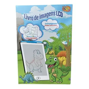 Livro Lousa Imagens LCD Meninos LIVRO LOUSA IMAGENS LCD MENINO