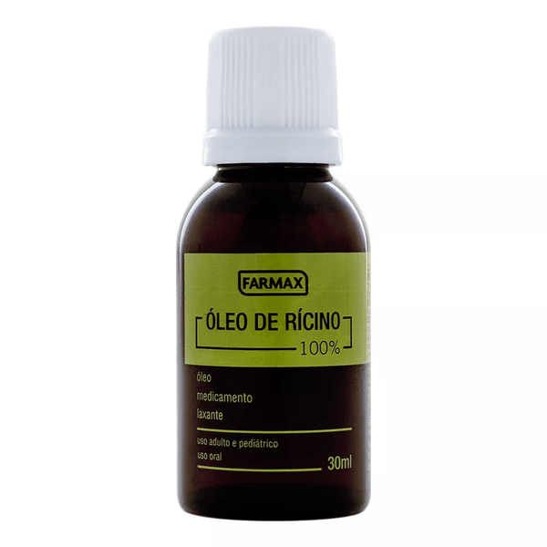 Óleo De Ricino 30Ml Farmax
