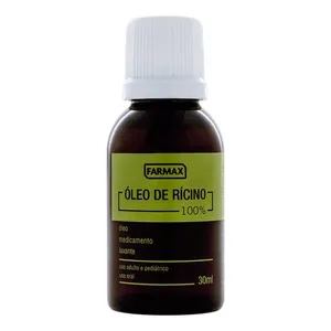 Óleo De Ricino 30Ml Farmax