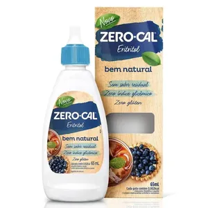 Adoçante Líquido Zero-Cal Eritritol 65ml ADOC ZERO CAL 65ML ERITRITOL