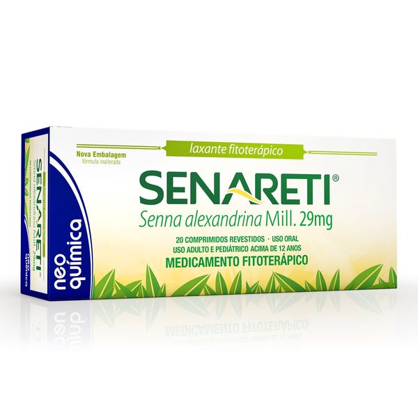 Senareti 29mg Com 20 Comprimidos