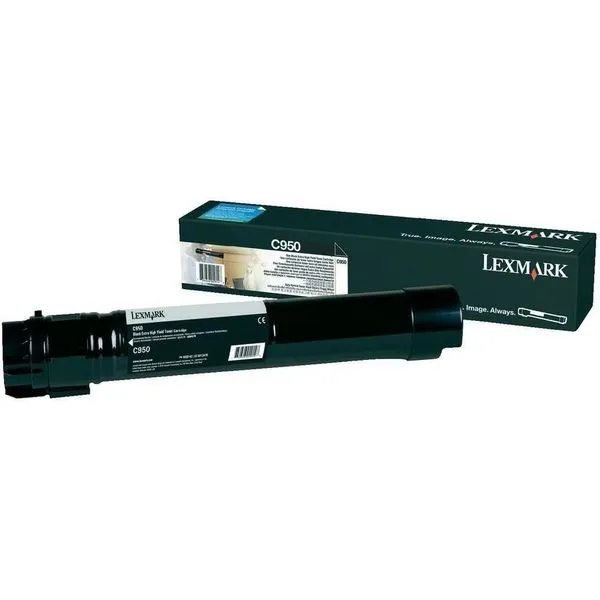 Toner Lexmark C950 Preto Original com Rendimento de 16000 Páginas para Impressoras Lexmark Toner Lexmark C950 Preto Original Rendimento 16000 Páginas