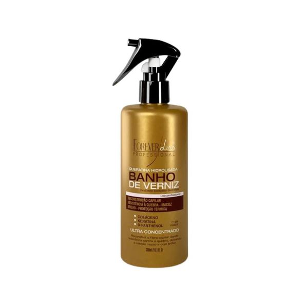 Leave-in Forever Liss Banho de Verniz Queratina 300 ml
