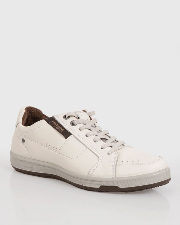 Sapatênis Masculino Pegada Com Cadarço Branco 43