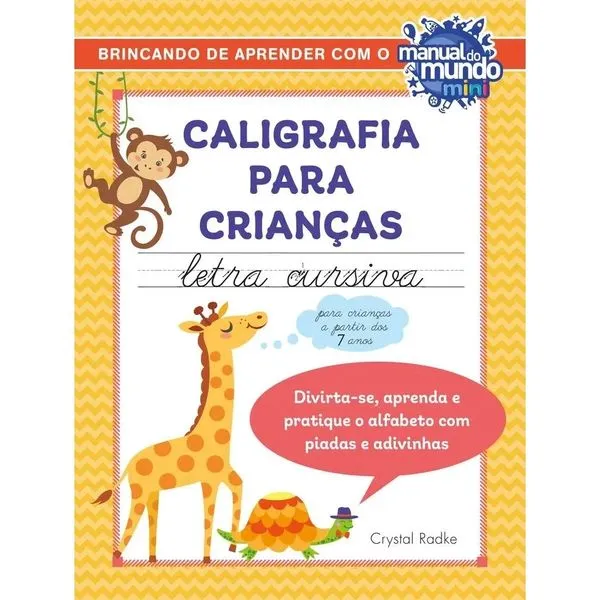 Livro Caligrafia - Letra Cursiva - Catavento