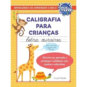 Livro Caligrafia - Letra Cursiva - Catavento