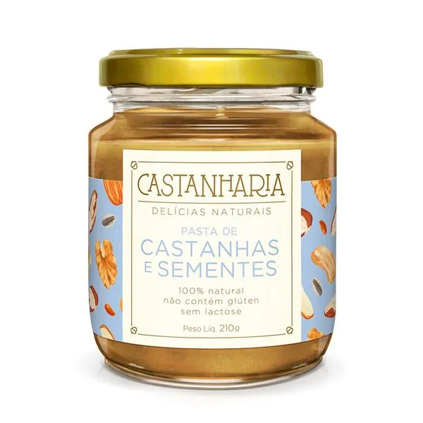 Pasta de Semente de Girassol Castanharia 210g